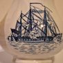 SALE! Small Blue and White WEDGWOOD Friendship Salem Milk / Cream / Water Jug Image 4