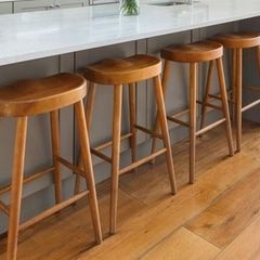Ash Wood Stools x 4