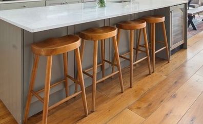 Ash Wood Stools x 4