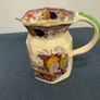 Old MASONS ceramic Jug  12 cms tall Image 4