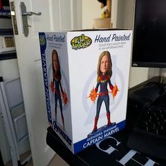 Endgame Head Knocker Bobble-Head Captain Marvel 20 cm
