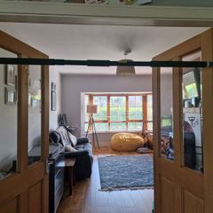 RPM Power Exercise Bar for double doors