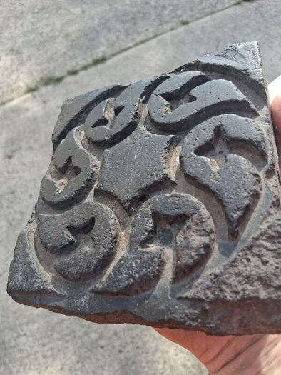 James Brodie Double Sided Mid 19th Century Tile