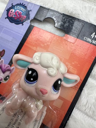 Littlest Pet Shop LPS Cottontop Curlicue 101 Pet DIRty Please see pictures