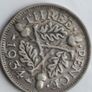 1917 - 1941 UK Threepence Image 4