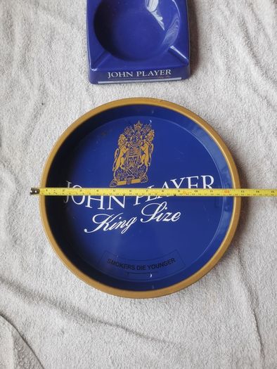 John Player metal tray