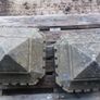 Pair of Sandstone cappings Image 3