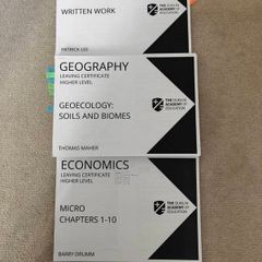 Dublin Academy Leaving Cert Notes (Geo, Eco, Spa)