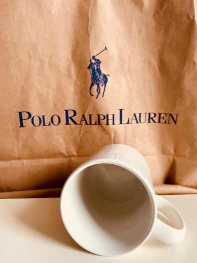 Vintage 1997 Ralph Lauren Polo Bear Mug Polo Match Bear Collector Piece