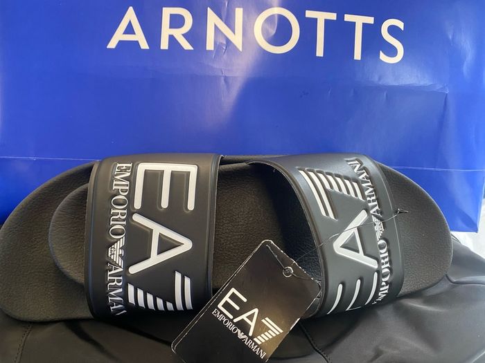 Armani EA7 Slides Size 44 Uk 10