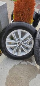 VW Caddy Highline Alloys with Good Tyres 5x112