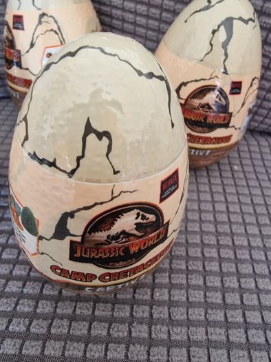 Set of 5 Jurassic World Captivz Slime Eggs - Brand New & Sealed