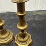 Five Vintage Brass-Tone Candlesticks Image 6