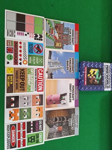 Discontinued Minecraft book collection with Blockopedia (2014 edition)