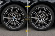 BMW Carbon Fibre Centre 56mm Caps (Black) Free Post