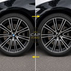 BMW Carbon Fibre Centre 56mm Caps (Black) Free Post