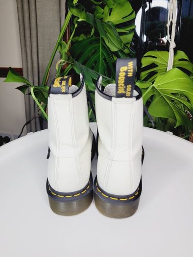 Dr Martens White Boots 11822