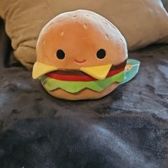 Squishmallow Carl The Cheeseburger  American fast food stuffed Animal toy new
