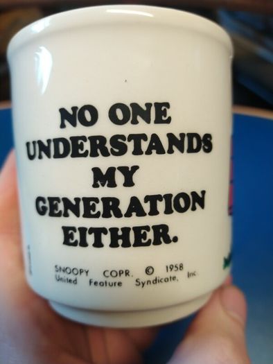 Vintage Snoopy mug