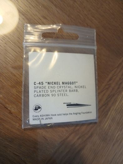 fishing hooks- ashima c45 match hooks size 8