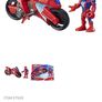Playskool Super Hero Marvel Spiderman and Motorcycle Image 2