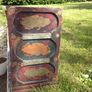 Antique French -Brass Patina Night Stand & 3 Draws Image 3