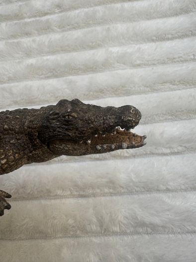 Schleich Alligator Crocodile Moveable Jaw D-73527 Used Please see photos