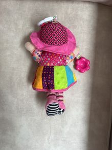 Lamaze baby's doll with rattle
