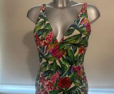 Primark Cares floral swimsuit size M UK12/14 Perfect condition Postage included