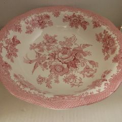Vintage Bowl - Red Color