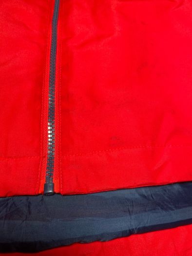No Fear Mens Hooded Jacket Size Medium/Small Red/Navy