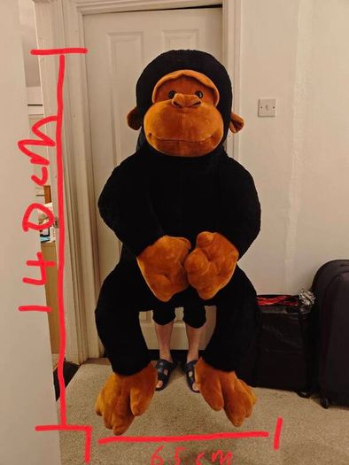 Huge Gorrila Soft Toy