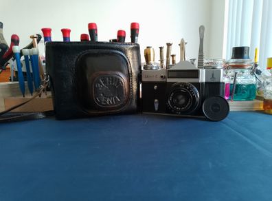Zenit-E Olympic KMZ Refurbished USSR Russian SLR 35mm film camera 78261494