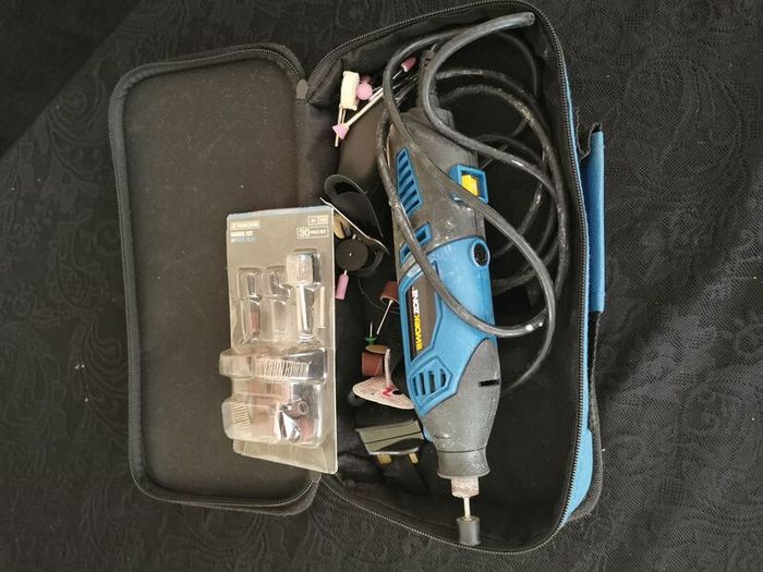 WORKZONE Rotary Multi Tool with Case & Accessories