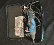 WORKZONE Rotary Multi Tool with Case & Accessories
