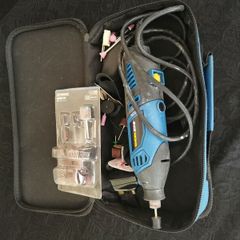WORKZONE Rotary Multi Tool with Case & Accessories