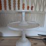 Pair of Beautiful White Cake Stands Image 3