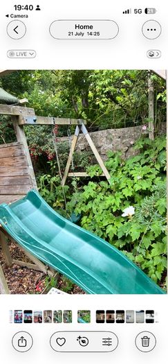 free slide/ swing set