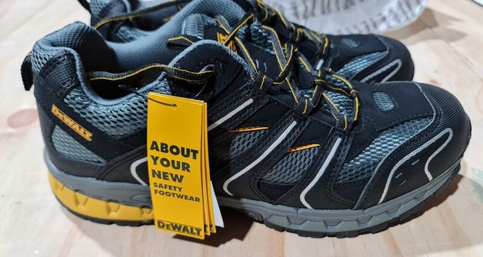 New DeWalt workshoes.
