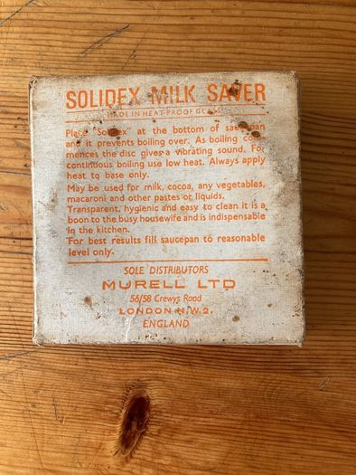 1950s Solidex Milk Saver
