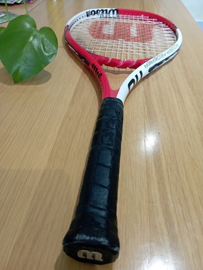 Two Wilson Federer 110 rackets (new 25, used 15)
