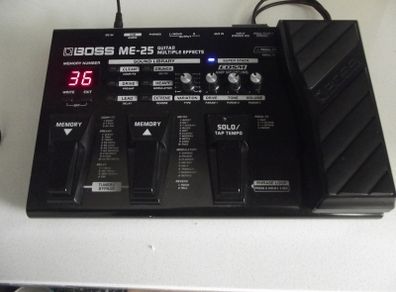 Boss ME-25 Guitar Effects Processor - includes power supply