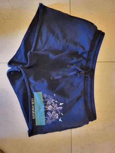 Ladies shorts Navy cotton size 12