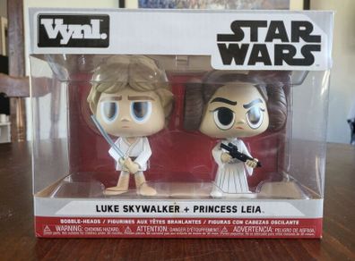 Funko Vynl 2 Pack Luke and leia Star Wars A new Hope
