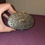 1970's Silver plate oval jewellery box Image 7