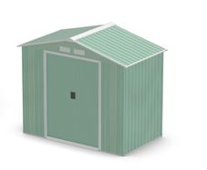 Outsunny Galvanised 7x4ft Shed
