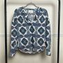 Claudie Pierlot Graphic Print Sz 6UK 2US XS Blue Textured Casual Boho Image 6