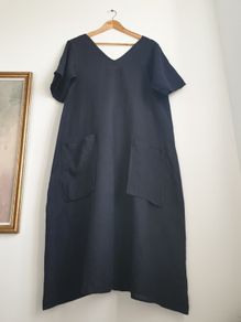 Linen Dress Size Uk 16