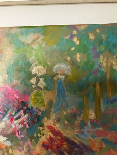 Beautiful Pastel Coloured Oil painting