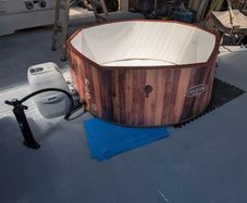 Inflatable Hot Tub - Only used once